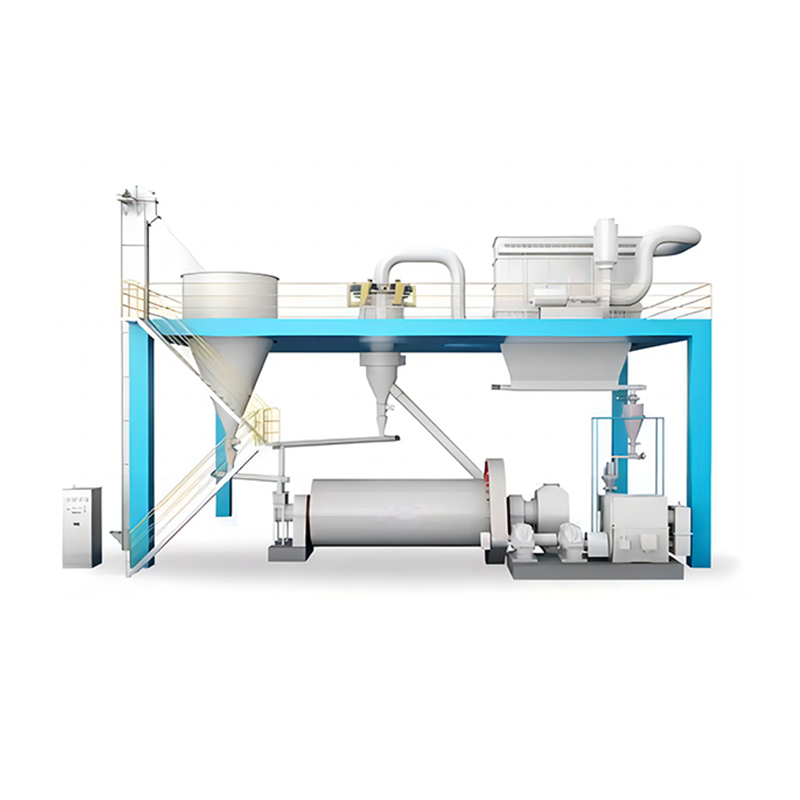 Linha de produção de moinho de bolas e classificador Linha de produção de moinho de bolas e classificador